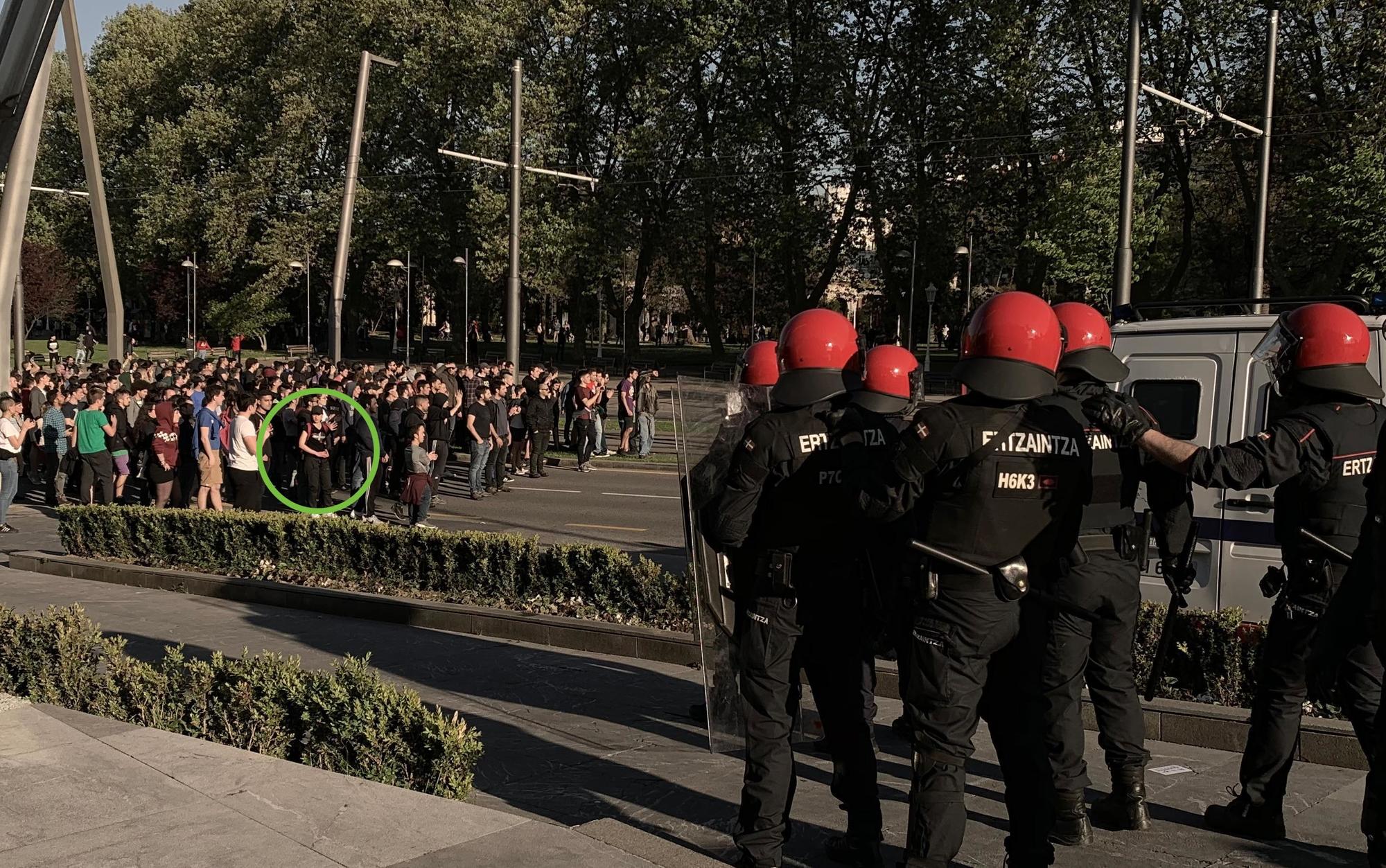 Manifestación contra Vox en Bilbao